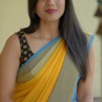 Dhanalakshmi Saminathan Instagram - Favorite scene from KKKK🙈😍 Saree: @askcouturesaree Shot by : @tru_the_lens_with_monk Styled by: @style_with_abi . . . #reelsinstagram #reelsinsta #kkkk #thala #thalaforever #ak #akfangirl #ajithkumar #tabu #tamilcinema #tamilmovie #tamilstatus #tamilmemes #trending #trendingnow #love #featured #fyp #dhanasaminathan #anu