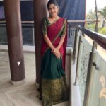 Dharshana Ashokan Instagram – Thank you so much @shansika1 ❤️ for these lovely half sarees 😇😇❤️