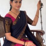 Dharshana Ashokan Instagram – Thank you so much @shansika1 ❤️ for these lovely half sarees 😇😇❤️