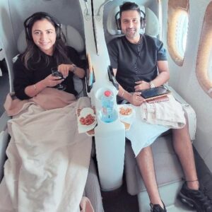 Dhrriti Saharan Reddy Instagram - Dubai with MR. REDDY !!! Let's Gooo... 
@jayanthreddy1111 
*Look out for my obsession with Mr.Reddy’s new hair style 😋
*Also did u notice Burj Khalifa in the last clip? 😎

.
#mrandmrsreddy #JayanthReddy #DhrritiSaharan  #DS🦋 
.
.
.
#Dubai #Hyderabad #luxurytravel