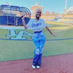 Diamond White Instagram - • TELL ME IM YOUR NATIONAL ANTHEEEEMMMM!!!!! THANK YOU @dodgers •