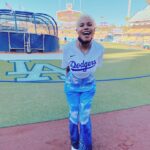 Diamond White Instagram - • TELL ME IM YOUR NATIONAL ANTHEEEEMMMM!!!!! THANK YOU @dodgers •