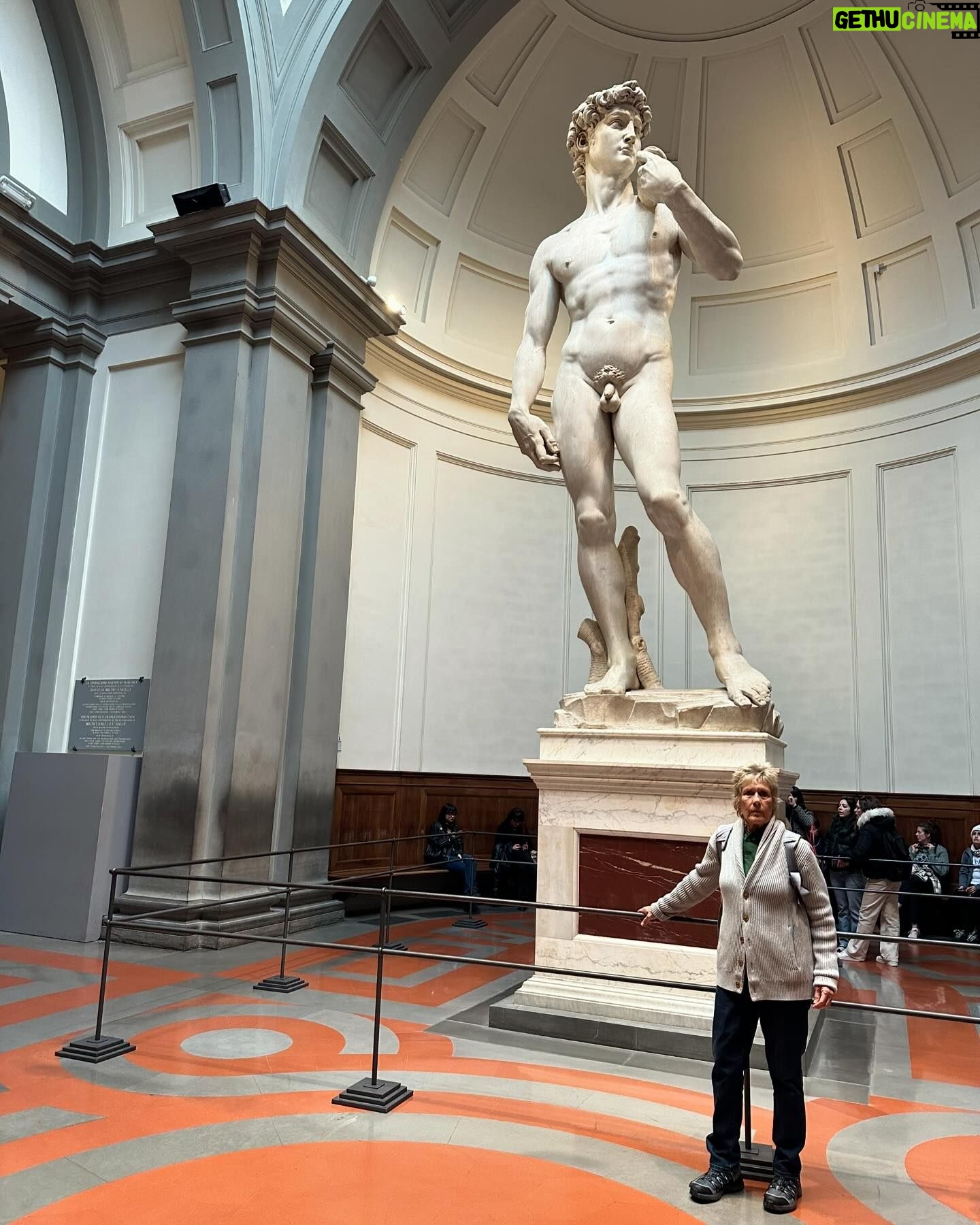 Diana Nyad - 2K Likes - All my life have wanted to see the most famous statue in the world, Michaelangelo’s David. Bonnie and I gazed a long time, from all directions, at the young man who was minutes away from battling the giant Goliath. Epic.