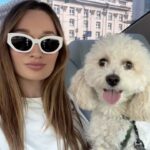 Diana Gloster Instagram - Київ. Квітень. 2024 рік. О 4 ранку була тривога, яку від втоми ми проспали. Їдемо щасливі, що живі та красиві, по справах та любуємосб своїм містом❤️ Як добре в цьому моменті🙏🏼