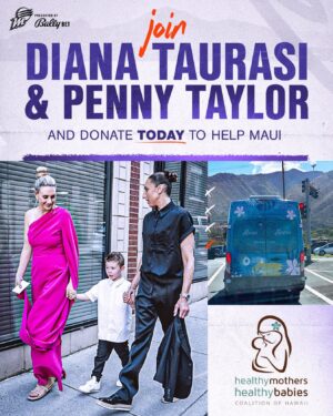 Diana Taurasi Instagram - We’re continuing to send our support and strength to Maui. 

Diana Taurasi and Penny Taylor are donating $10,000 to Healthy Mothers Healthy Babies, Coalition of Hawaii. Join us in supporting this mother focused organization. The opportunity to donate is in our bio 💜