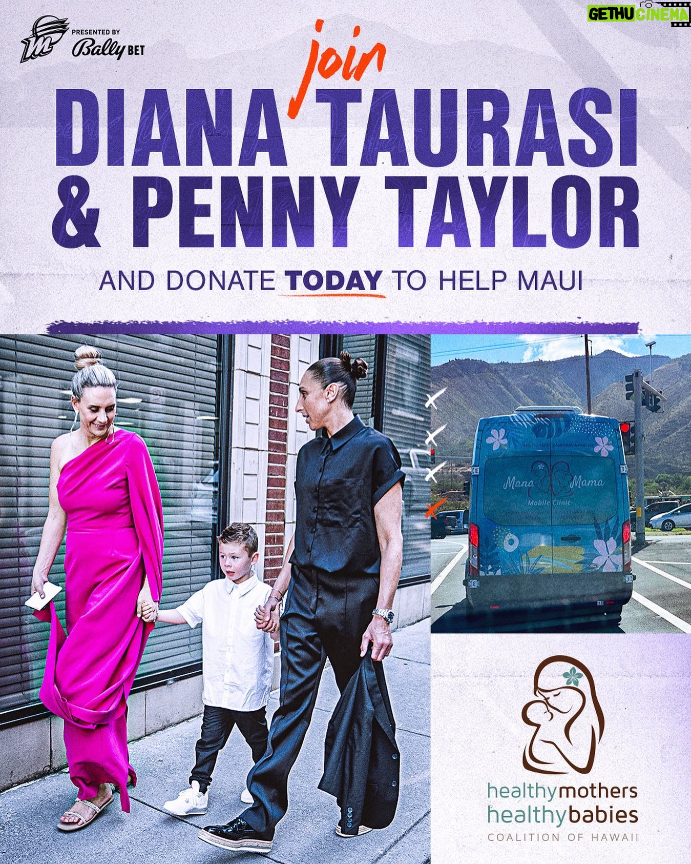 Diana Taurasi - 4.5K Likes - Weâre continuing to send our support and strength to Maui.
Diana Taurasi and Penny Taylor are donating $10,000 to Healthy Mothers Healthy Babies, Coalition of Hawaii. Join us in supporting this mother focused organization. The opportunity to donate is in our bio đ