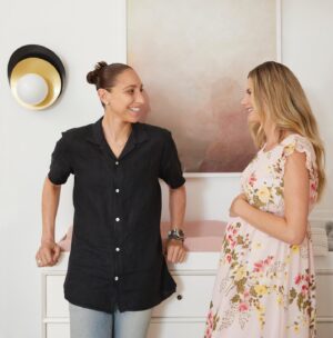 Diana Taurasi Instagram - Baby girl is on the way 💕

Thank you, @potterybarnkids, for designing the perfect eco-friendly nursery.