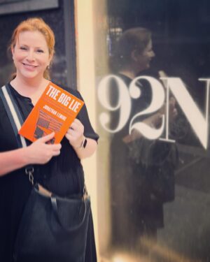 Diane Neal Instagram - So much fun at the @92ndstreety hearing #mikebarnicle moderate a chat with #jonathanlamire about his new book #thebiglie