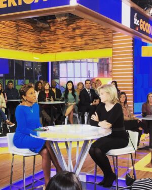 Diane Sawyer Instagram - Thank you @goodmorningamerica. More on @abcworldnewstonight and @nightline today.