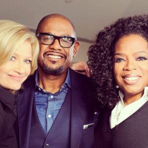 Diane Sawyer Instagram - A snap of our Persons of the Week -- Oprah Winfrey and Forest Whitaker. We had a conversation about race, about courage, and change. Can't wait for you to see it tonight.