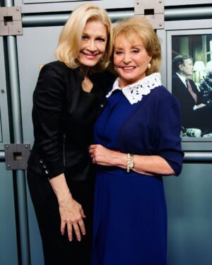 Diane Sawyer Instagram - Happy day to the amazing BW - through all our hairstyles and all our years