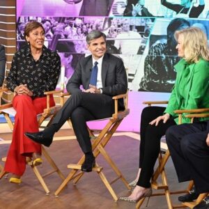 Diane Sawyer Instagram - So fun reconnecting with my old friend Charlie to celebrate our @robinrobertsgma on 30 years with @disney.