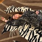Diane van Fürstenberg Instagram - In case anyone did not know I loved animal prints !!! 👯👯😃😃@therugcompany