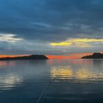 Diane van Fürstenberg Instagram - When the sun goes down and the day does not want to let go …. Scottish evening ❤️🙏❤️