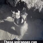 Dianna Cowern Instagram - Mud volcanoes are formed when pressurized CO2 in the ground flows up the surface bringing along water. They are mesmerizing. From my 2021 trip to Salton Sea. Sometimes I wish I studied geology. Full video: https://youtu.be/Ek1buV2HA68