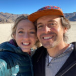 Dianna Cowern Instagram - Did you know the Badwater Basin in Death Valley is the lowest point in the contiguous U.S. at 282 ft. below sea level? And it is only roughly 80-85 miles from the highest point, Mount Whitney. This is a little throwback to when Dianna went to Death Valley to explore the mysterious moving rocks at the Racetrack Playa. #PhysicsGirl #geology #deathvalley #theracetrackplaya #badwaterbasin #SailingStones #mystery #geologymystery