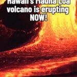 Dianna Cowern Instagram - Mauna Loa Volcano erupting now is part of the same process that’s been forming the Hawaiian Islands over the last 5 million years