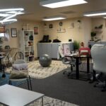 Dianna Cowern Instagram - This month, the Physics Girl office was officially closed down. Here are some images from not only it's original beautiful setup, but also after it's been packed up and moved. Dianna loved the office, and we loved doing the "explain to my editor" series in the smaller part. It was really sad to move it all out. We'll see what the future holds. I took the fun photos the day before the movers came. As always, thanks for your support everyone. Dianna is still daily bed-ridden. She is not going down hill at the moment, but she is still very sick. Her mom and sister were able to visit this week, and she's hanging in there for now.