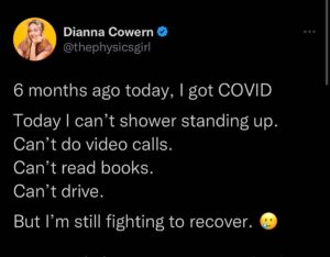 Dianna Cowern Instagram - ❤️ to anyone else out there struggling with this illness. I know there are a lot of us now.