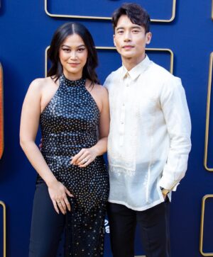 Dianne Doan Instagram - One more for the gram✨This weekend we gathered to celebrate @goldhouseco first ever Gold Gala recognizing the A100 honorees and visionaries. Thank you for bringing us all together. It was a delight to be surrounded by friends, icons and heroes✨

ÁO DÀI: @thainguyenatelier 
HMU: @tamielsombati