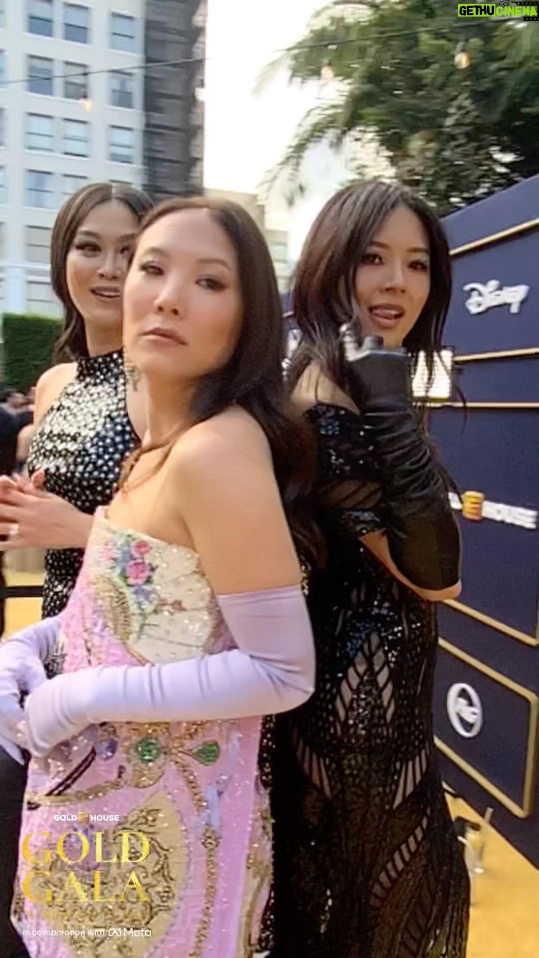 Dianne Doan Instagram - The only way I wanna do eventsā¦. With the bestiesš„¹ Thank you @goldhouseco and @bingchen for this epic night of celebration. Last night was a reminder of just how bold and brilliant our community is. #aapiheritagemonth #goldhouse #goldgala