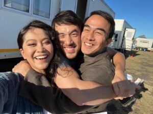 Dianne Doan Instagram - I can’t believe I’m saying this but…. THATS A WRAP ON SEASON lll ✨ 
•
This season has been an experience of a lifetime. We came back hungry to prove why we still deserved to be on the air and I am in awe of every single cast and crew member. Thank you to my incredible partner in crime, my tv hubs @joe_taslim WE DID IT. And to every single person on this production…. I love you all🙏🏼 can’t wait for the world to watch what we created🥹😭
#warrior #warriormax #hbomax