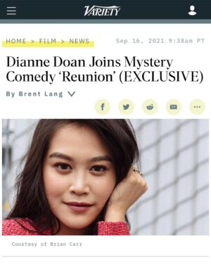 Dianne Doan Instagram - 🕵🏻‍♀️🔦👀🔪 @reunionmovie #reunionmovie