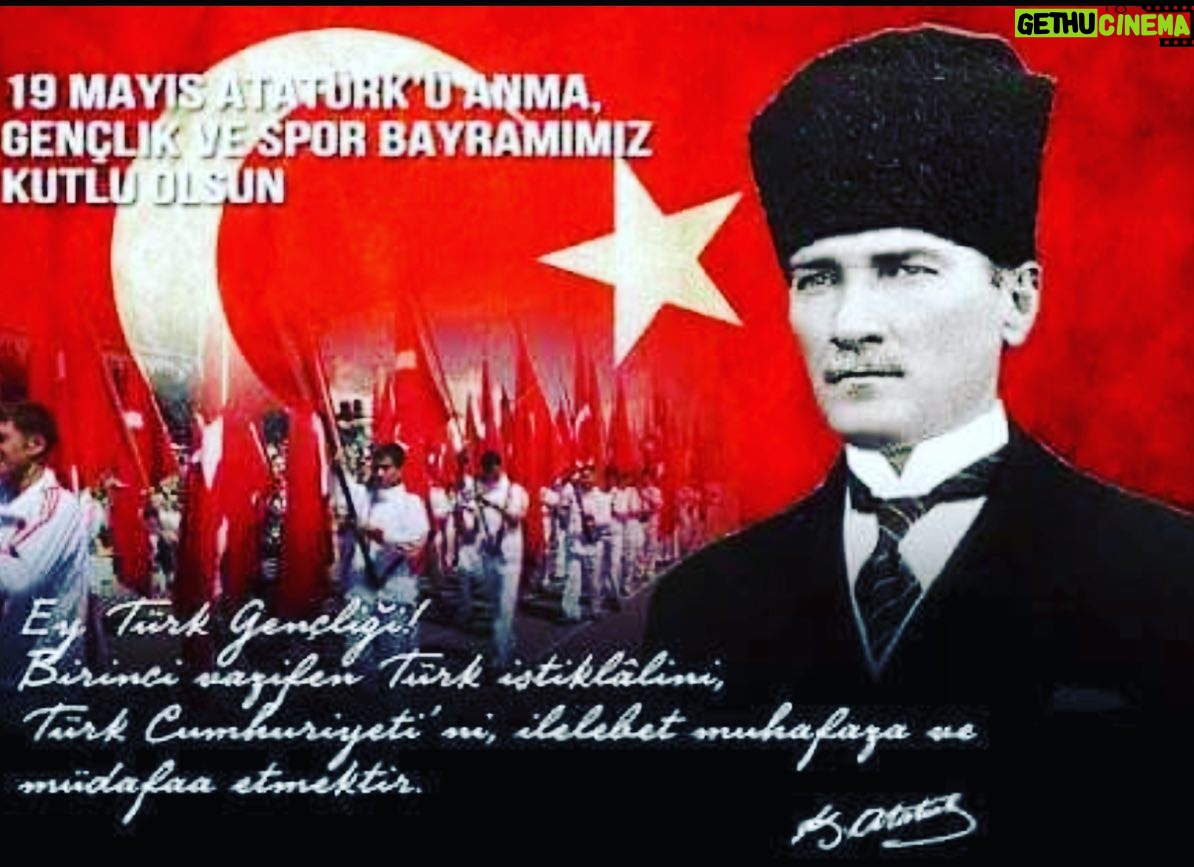 Didem Taslan Instagram - 19 Mayıs Atatürk’ü Anma Gençlik ve Spor Bayramımız Kutlu Olsun🇹🇷🇹🇷🇹🇷 #nemutlutürkümdiyene #mustafakemalatatürk #19mayısatatürküanmagençlikvesporbayramı #hepimiz #elele #türkiye #atatürkçocukları #atamizindeyiz