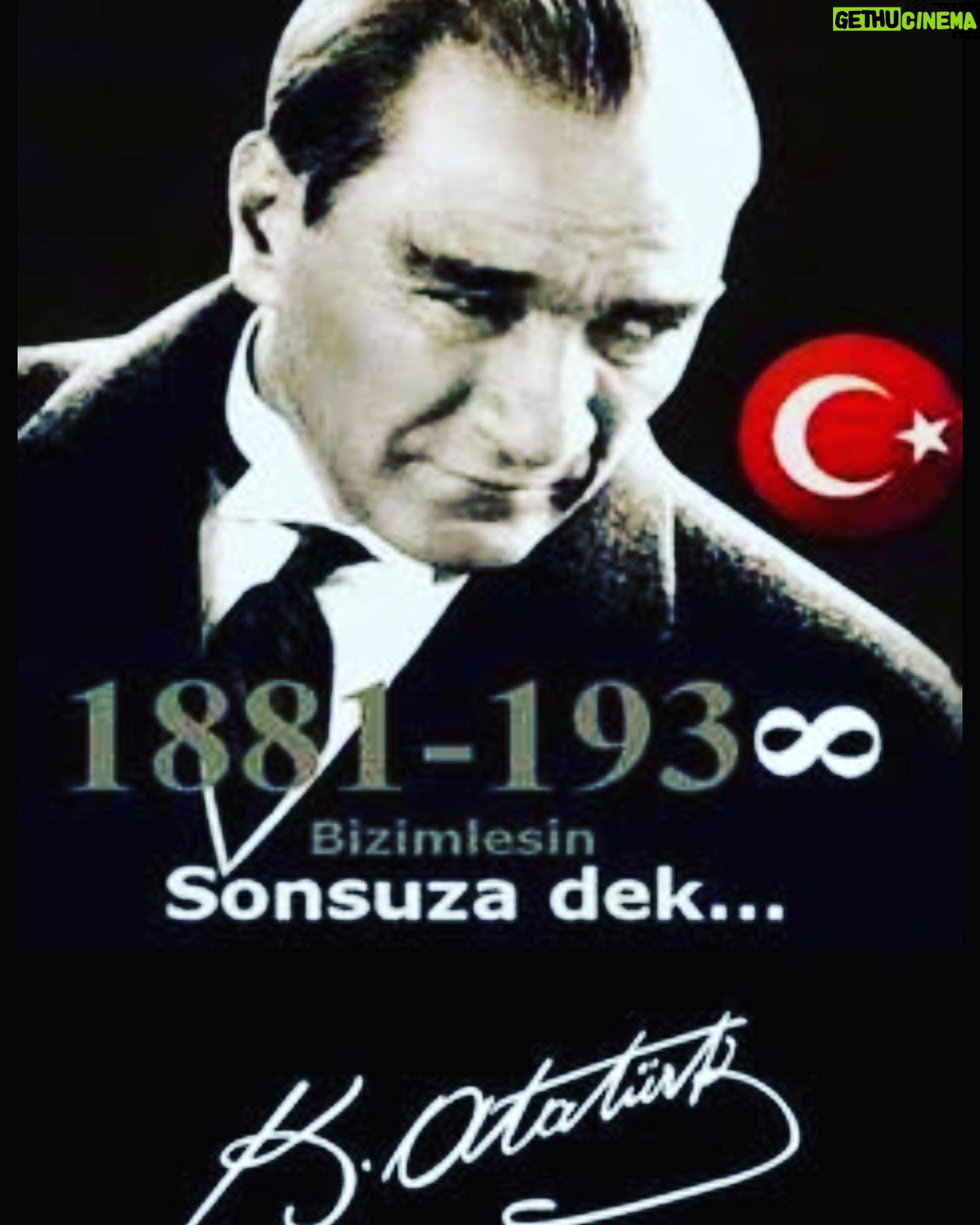 Didem Taslan Instagram - Atamızı Saygı ve Özlemle Anıyoruz… #10kasim1938seninölümsüzlüğündüratam #mustafakemalatatürk #10kasımatamızısaygıylaanıyoruz