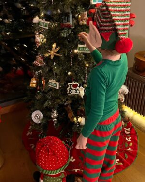 Didem Uzel Instagram - ❤️💚🎄✨🎅🏼🧿 İlla bir şey yazmak zorunda değilim; foroğraflar oldukça sıcacık, sevgi ve umut dolu ….. #mrleosdiaries #mrleonungünlüğü @leoaslansari #2024