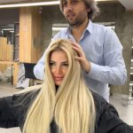 Dilara Öztunç Instagram - Saç yapısına zarar vermeden doğru işlem ile isteğiniz sarıyı yaptırabileceğiniz doğru adres RAS salonlarımız