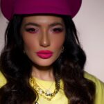 Dilara Kazimova Instagram - 💟💖 Hair:@instudio_anar @instudio.az Make:@kryolan_ilhame @nigar._ibrahimova Photo::@aliyusub.films Assistant:@mua_mina__ #dilara #dilarakazimova #make #keshfet #kesfetteyiz #baku