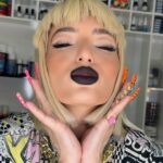 Dilara Kazimova Instagram - Love Me,Love me,say that you love😅💟💋 Hair:@instudio__raksana @instudio.az Make:@kryolan_ilhame @nigar._ibrahimova @fatimaamirlii @mua_mina__ #dilarakazımova #dilara #makeuptutorial #blondhead