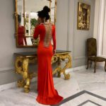 Dilara Kazimova Instagram - ❤️💋 Hair:@instudio_anar @instudio.az Make:@kryolan_ilhame @nigar._ibrahimova Dress:@soul_desire_couture Assistants:@alikhanov.vusal @mua_mina__ Location:@mangalsteakhousezugulba #dilara #dilarakazimova #reddress #instadaily #foryou #loveisintheair