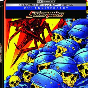 Dina Meyer Instagram - 25 years!! 🤯🤯🤯

Happy Anniversary Starship Troopers! 

In honor of the occasion, a newly  released, 4K Blu-Ray, Steel Book version of Paul Verhoeven’s cult classic, (with some added special features) is now available for your viewing pleasure. 
Swipe photo to check out the awesome artwork. 🙌🤩

“Do your part!” 
Watch it again for the 1st time in all it’s Hi-Def, digital glory!

“OohRah!” “You Know What to Do” 
“Sign Up Now” “Flip Six, Three Hole” 😂

#starshiptroopers #scifi #horror #newrelease #anniversaryedition #rerelease #bluray #bluraycollection 
#action #adventure #bugs #war #infantry #military #serviceguaranteescitizenship  @sonypictureshomeentertainment