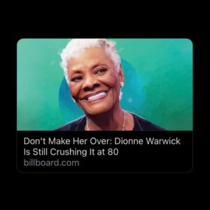 Dionne Warwick Instagram - Thank you, @billboard! Swipe up in my story to read. Participate in my Q&A with Billboard by submitting your questions on Billboard’s Twitter. 🥰