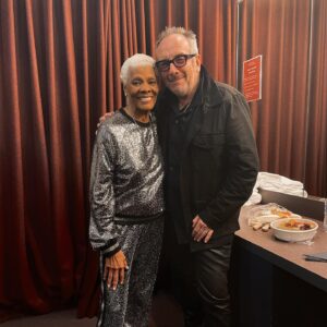 Dionne Warwick Instagram - 🥰 It’s always wonderful when a friend and fellow entertainer takes time out of their busy schedule to come hang with me like @elviscostello did last night!