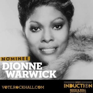 Dionne Warwick Instagram - What a day! I am thrilled. Please vote at vote.rockhall.com 🙏🏽