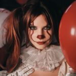 Dionne Slagter Instagram – Don’t you want a balloon Georgie? 🎈😏

(Happy Halloween🖤)