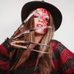 Dionne Slagter Instagram - Namens Frederique Krueger: Happy Halloween 👻🖤 Welke klassieker doen we volgend jaar? en hopelijk tot straks om 19:00 bij de livestream!