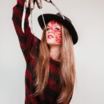 Dionne Slagter Instagram – Namens Frederique Krueger: Happy Halloween 👻🖤 Welke klassieker doen we volgend jaar? en hopelijk tot straks om 19:00 bij de livestream!