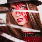 Dionne Slagter Instagram - Namens Frederique Krueger: Happy Halloween 👻🖤 Welke klassieker doen we volgend jaar? en hopelijk tot straks om 19:00 bij de livestream!