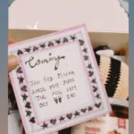 Disha Vakani Instagram - From the drafts ✨ Curated a baby shower gift ! ❤️ #hamper #babyshowergifts #gifts
