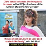 Disha Vakani Instagram -