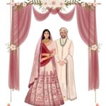 Disha Vakani Instagram - To love, laughter and happily ever after🩷 E-Invite exclusively designed for a destination wedding happened in Udaipur!🥰 Wishing nothing less than happiness for you guys @girish.chandwani30 & @dhanwani_rashmi 💕 __________________ This wedding season switch to digital invites. Explore & DM @toyoufromshwe for enquiries and commissions 🤍✨ . . #wedding #weddinginvitations #weddinginvites #digitalinvitation #videoinvitation #luxurydestinationweddings #udaipurwedding #einvites #wedding2023 #art #digitalcard #whatsappinvite #foryou #grateful #indianwedding