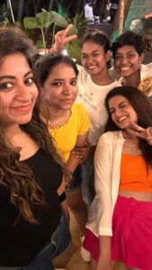 Divya Bharathi Vetrivel Instagram - 🙃 . . . #pondydiaries #friends #weekend #chill #comedy #reels #fun #comedyreels