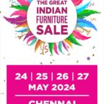 Divya Bharathi Vetrivel Instagram - ☆THE GREAT INDIAN FURNITURE SALE 🛋☆ The most awaited FURNITURE exhibition of the season in CHENNAI Ethnic Furniture, Contemporary Furniture , Bed room set , Dinning table , Office Furniture , Metal Furniture, Shesham wood Furniture, Teak wood Furniture, Outdoor Furniture, Artifacts , Marble statues , Massage chair , Ladders , Carpets n Rugs And Much More . All under one roof. Date - 24 - 25 - 26 - 27 MAY 2024 Timings - 10.00 am to 8.30pm Venue - 📍CHENNAI TRADE CENTRE, NANDAMBAKKAM , CHENNAI. FOR ENQUIRIES : 7448767203Use #iadsandevents #exhibition #events #furniture in all post/reels/ stories.