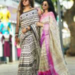 Divya Bharathi Vetrivel Instagram – 😍CODE : DSHL215 , Rs.749 😍 Semi Dola silk 

😍CODE: TSWB96 😍Price-Rs.999😍Tussar silk 

✨To Place an Order through Our Website “ www.lakshmiboutique.co.in “ 
 
@lakshmiboutique2021