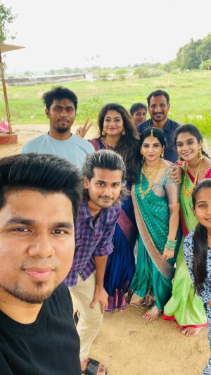 Divya Bharathi Vetrivel Instagram - Fun after shoot 🤗 #bts