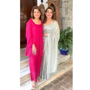 Divya Seth Shah Instagram - Thought I’d wait to post these on her Birthday 

But today’s a good a day as any.. 

My forever 
Even when I push her 🤍🤍

.

.

.

#sisters